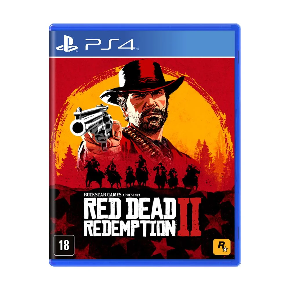 Jogo Red Dead Redemption 2 - PS4 - Mídia Física