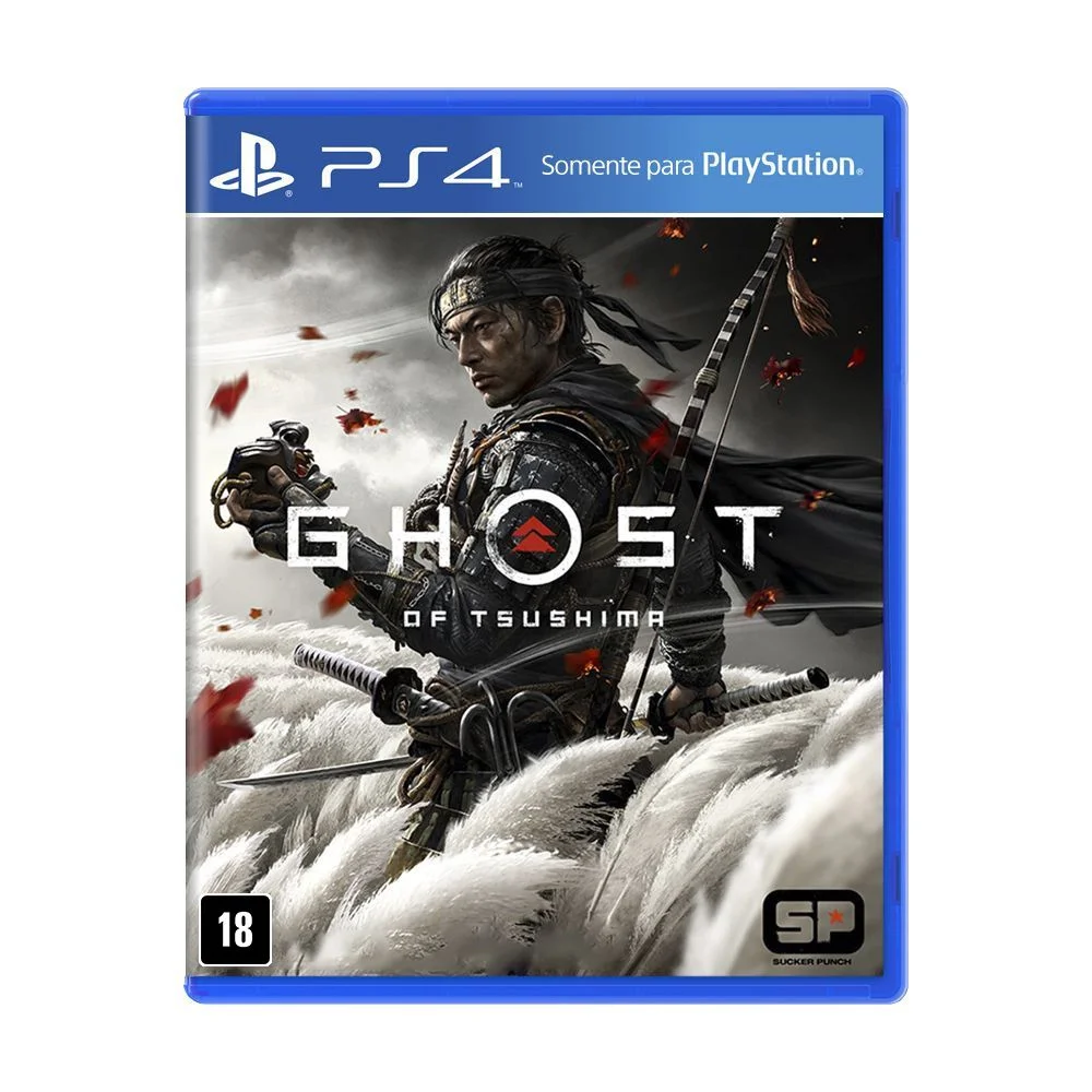 Jogo Ghost of Tsushima - PS4 - Mídia física