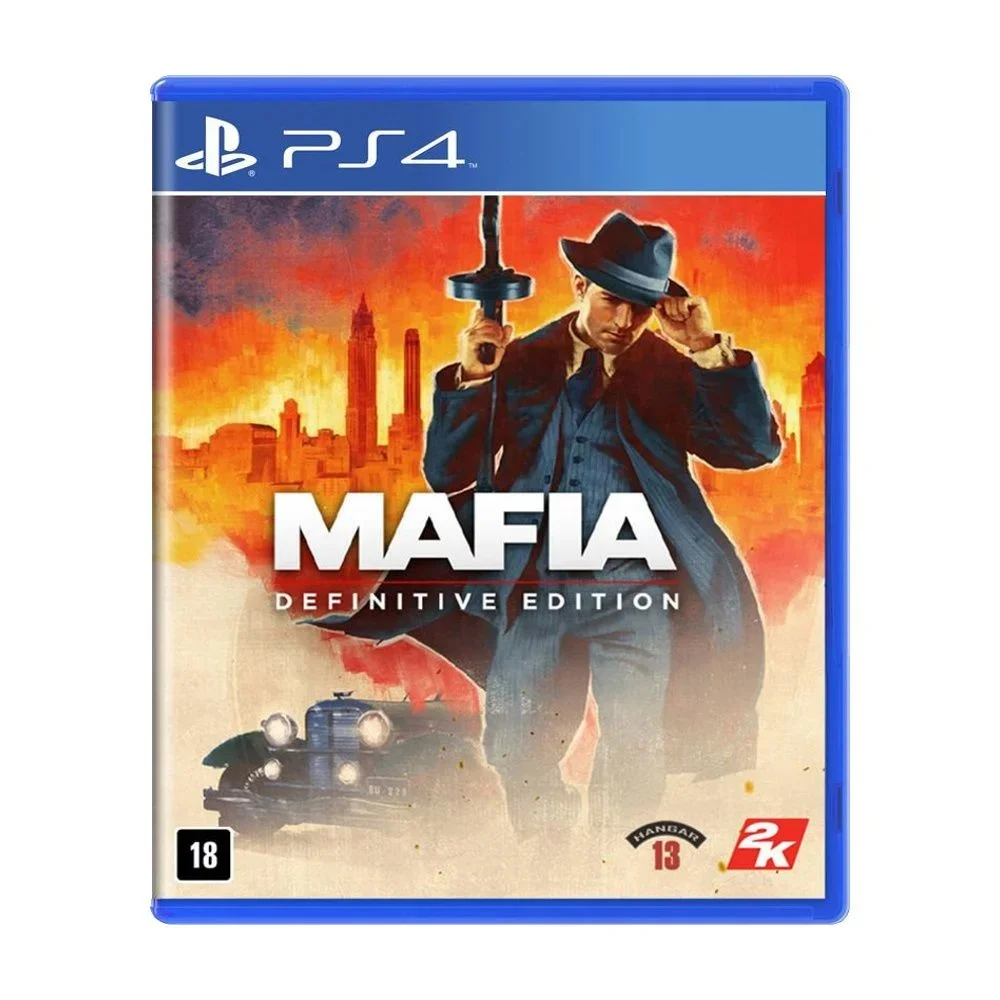 Jogo Mafia: Definitive Edition - PS4 - Mídia Física