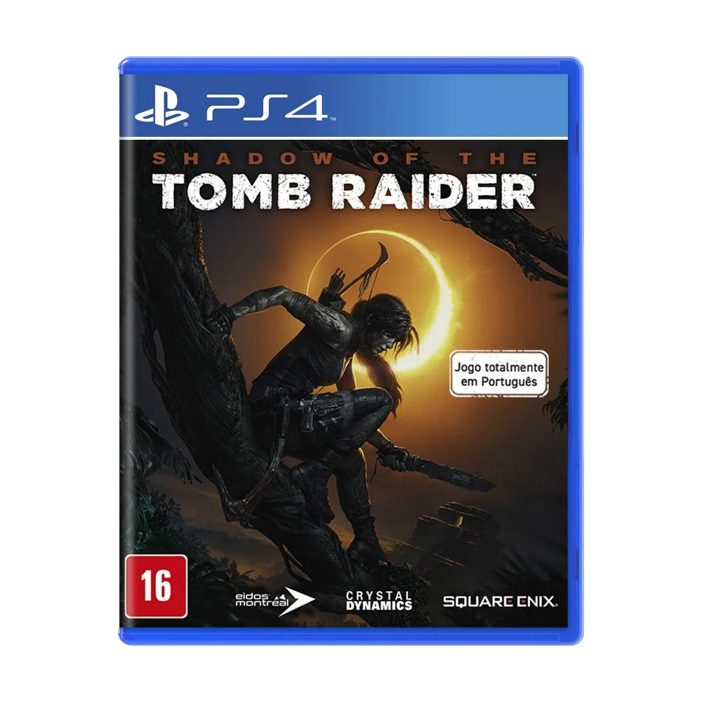 Jogo Shadow of the Tomb Raider - PS4 - Mídia Física