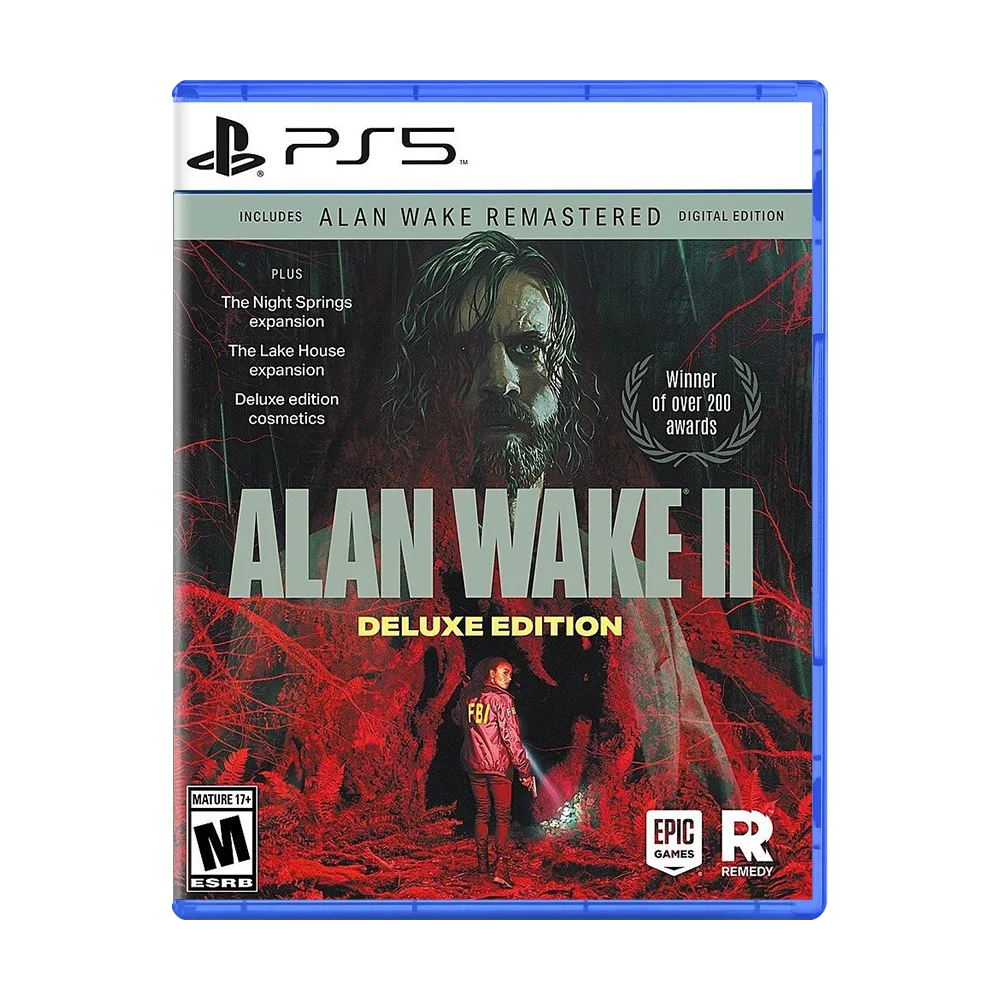 Jogo Alan Wake II (Deluxe Edition) - PS5 - Mídia Física